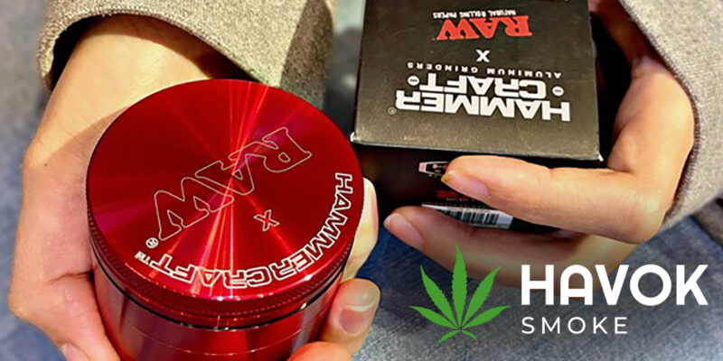 Hammercraft x RAW 4-Piece Grinder