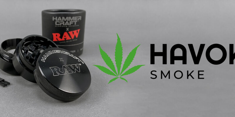 Hammercraft x RAW 4-Piece Grinders