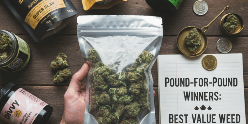 Pound-for-Pound Winners The Best Value Weed in Canada for 2025